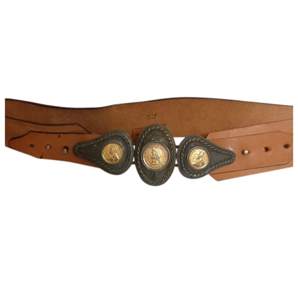 Vintage belt Michel Robichaud Accessories - 🇨🇦 Vintage 80s leather belt by M.Robichaud
